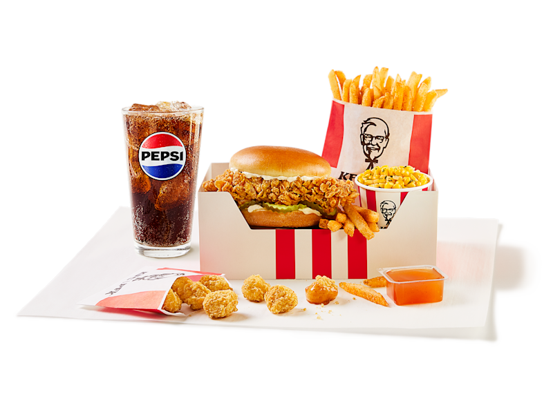 Famous Chicken Sandwich Box KFC Canada