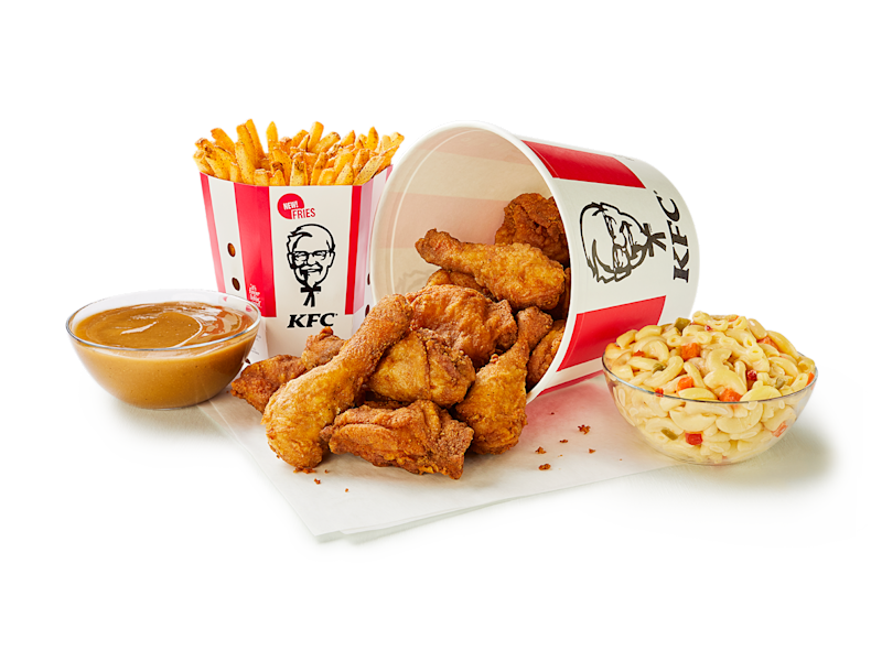 10 Pc Chicken + 3 Large Sides KFC Menu Canada