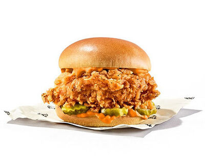 Spicy Famous Chicken Sandwich KFC Canada