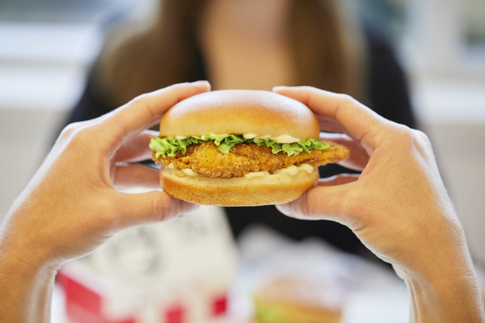 Plant Based Sandwich KFC Canada